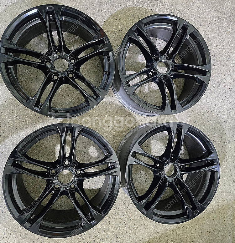 BMW F10 613M 사틴블랙 18인치 순정휠 대품판매95만원--3