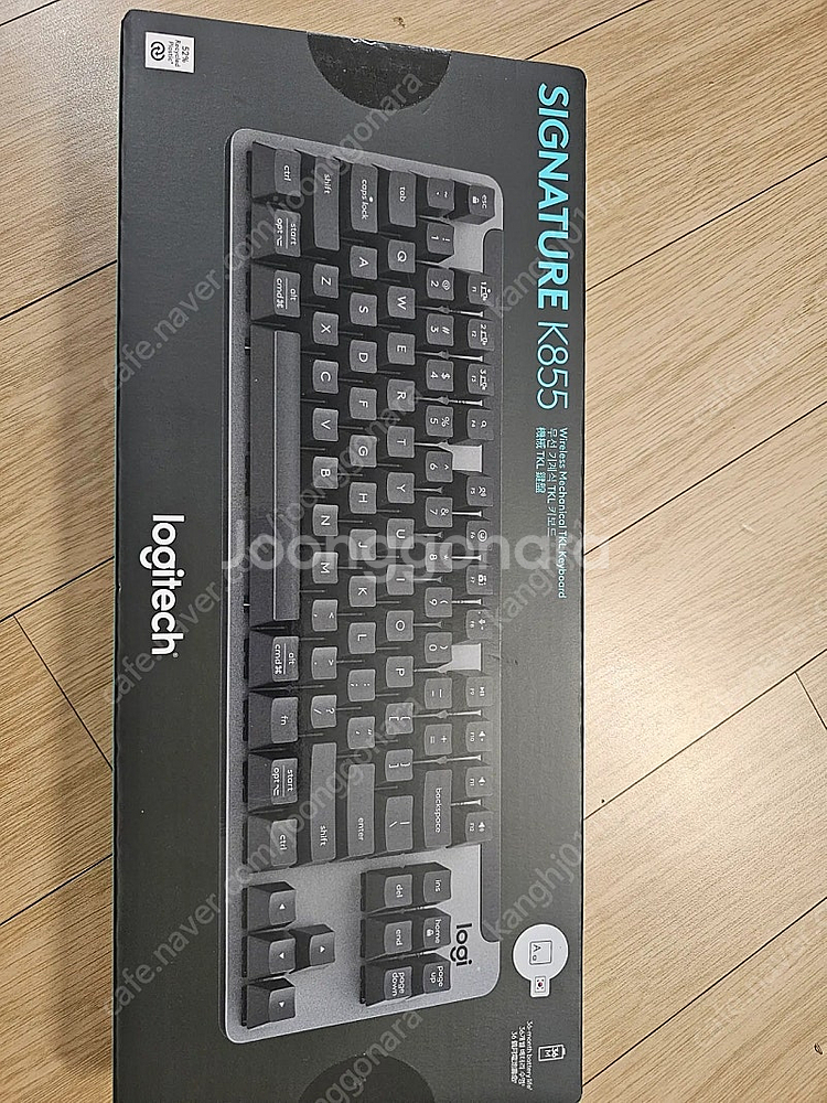 로지텍 키보드 K855 TKL(무선/BK)--0