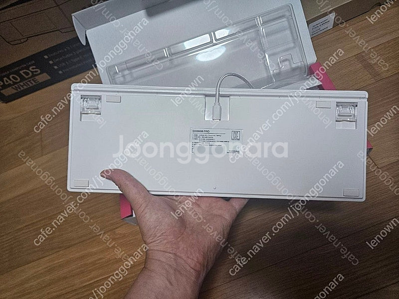 한성컴퓨터 GK893B PRO 동그리 8K 무접점키보드...--1