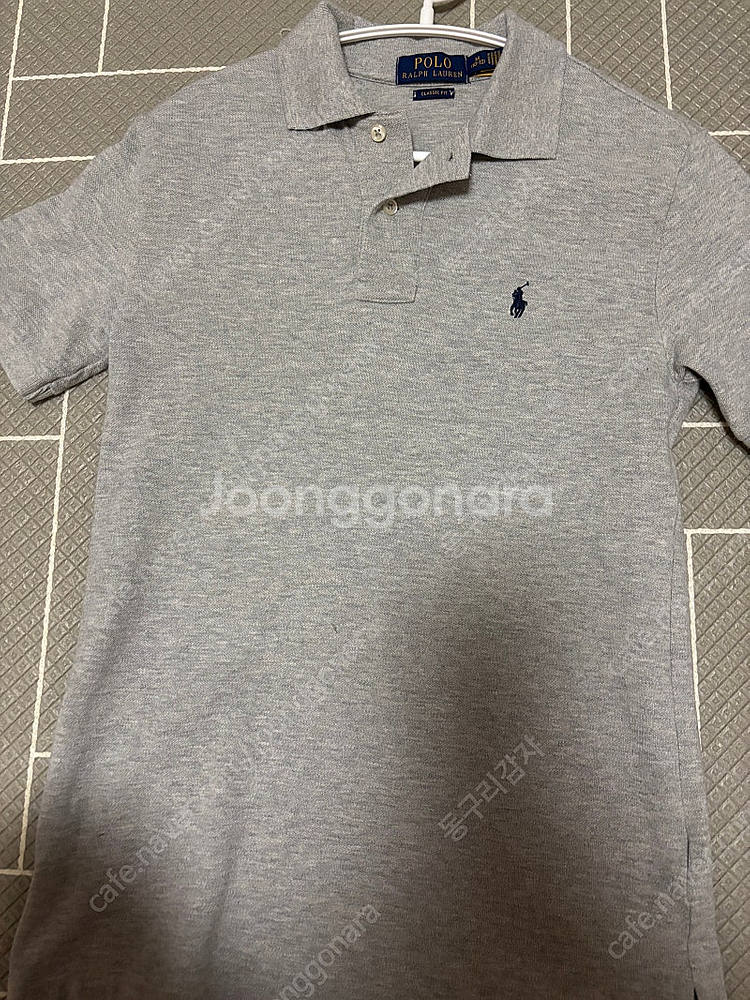 폴로 보이즈 반팔 카라 티셔츠 M--0