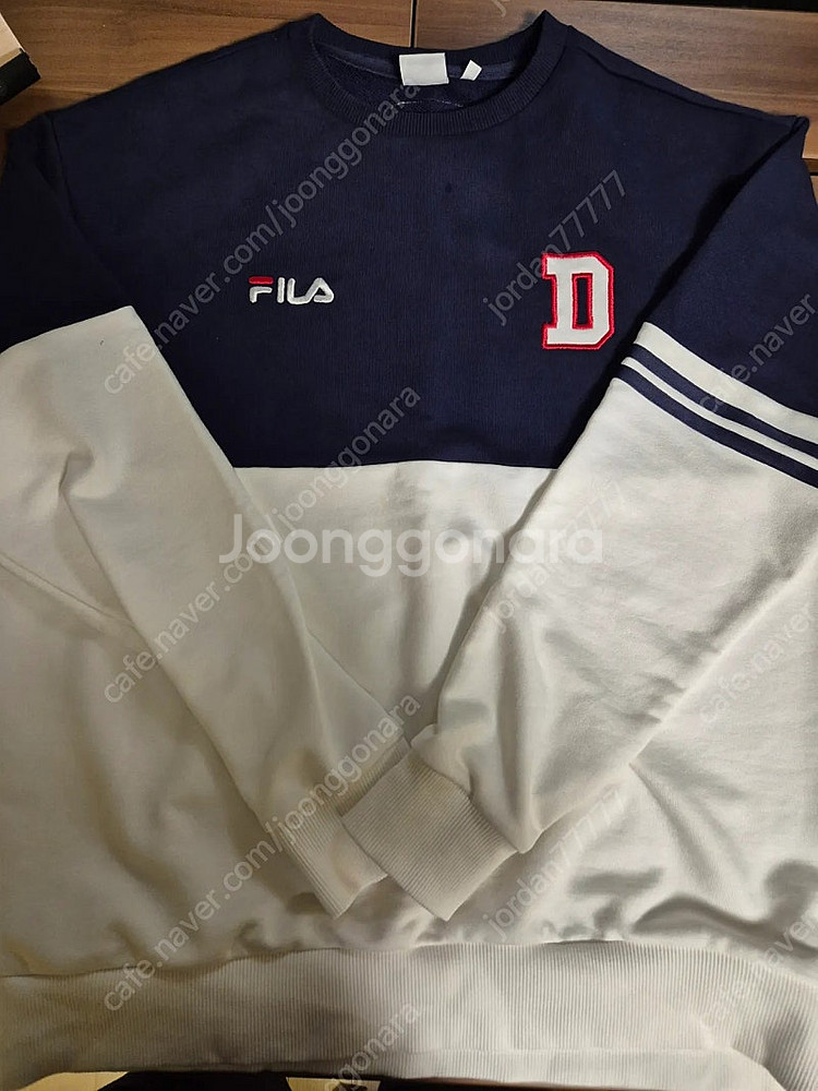 두산베어스 FILA 맨투맨 95(100사이즈)--0