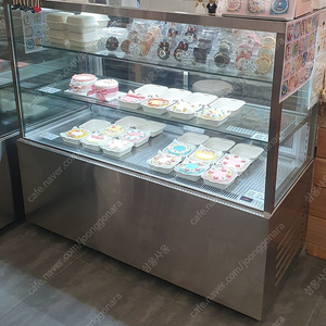 제과 반찬 디저트 쇼케이스