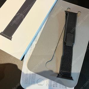 애플워치 정품 49mm 블랙트레일루프 블랙티타늄전용 스트랩 m/L