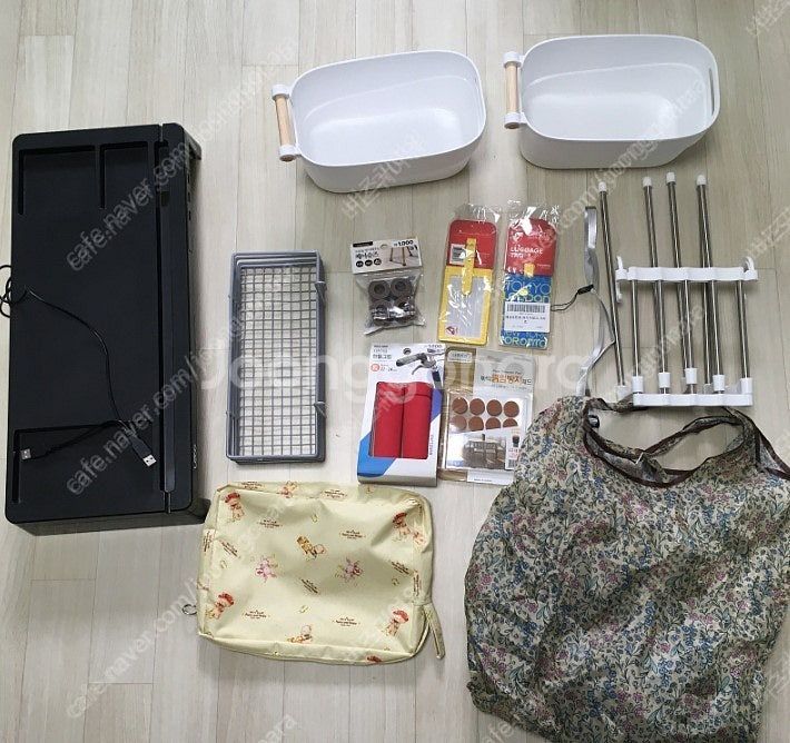 모니터 받침대, 빨래걸이, 수납함, 바구니, 자전거 손...--0