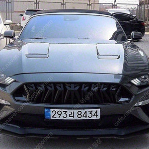 74,666 km 포드 머스탱 중고 포드 중고차 GT 컨버터블 중고차싸게사기 당일 출고 회색