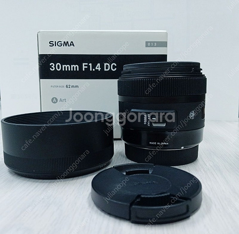 캐논 시그마 30mm F1.4 DC Art 렌즈 판매--0