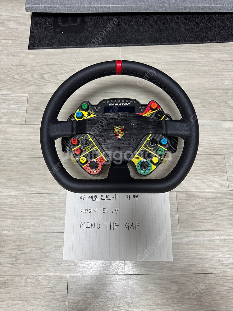 파나텍 포디움 포르쉐 911 GT3 R 가죽 스티어링 ...--1