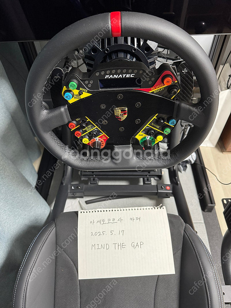 파나텍 포디움 포르쉐 911 GT3 R 가죽 스티어링 ...--2