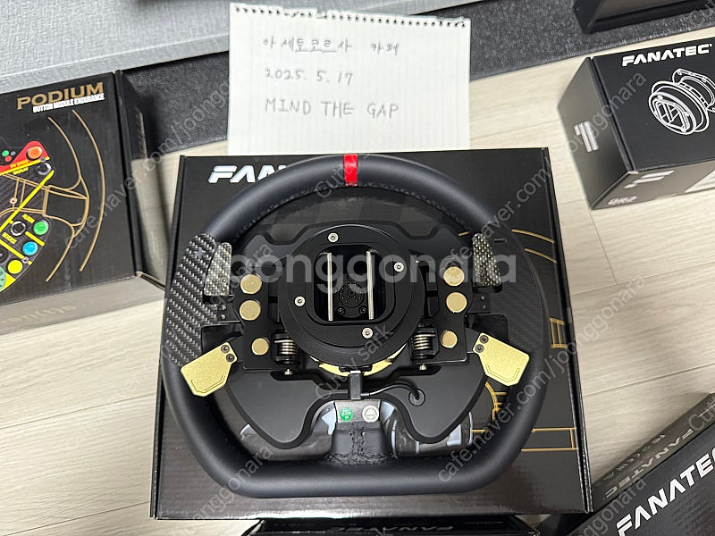 파나텍 포디움 포르쉐 911 GT3 R 가죽 스티어링 ...--3