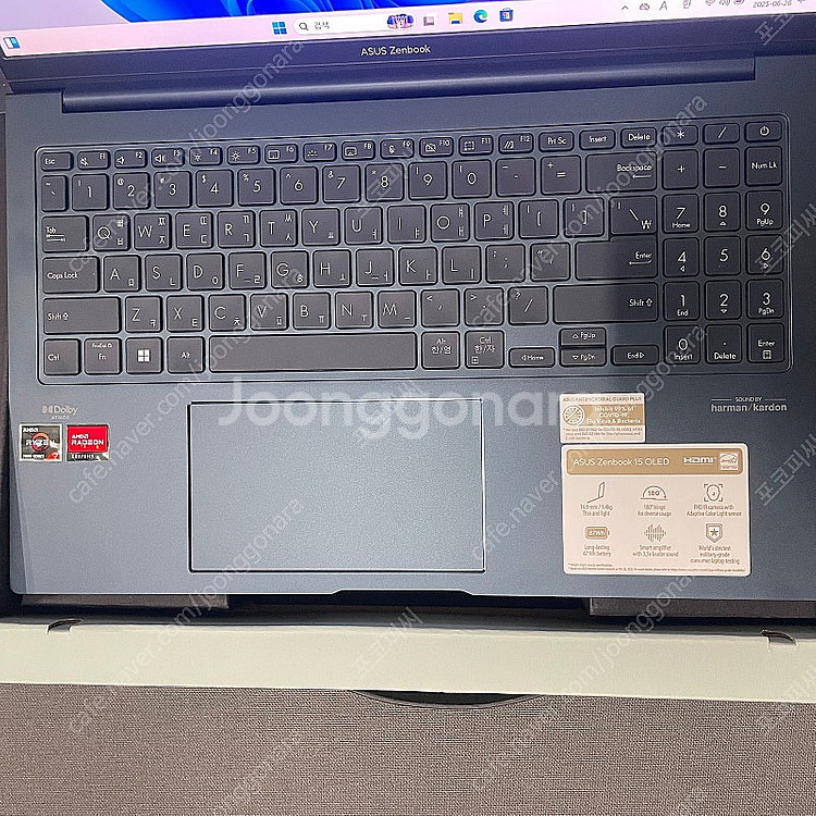 [신품급 노트북 판매] ASUS 젠북 15 OLED U...--3