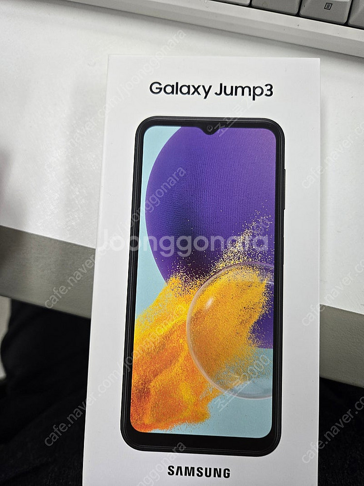 갤럭시 점프3 128GB 유심 기변용 미개봉 새제품 팝...--0