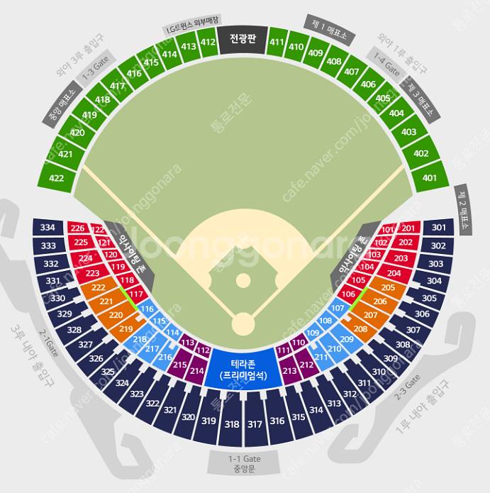 6월 29일 일요일 잠실 프로야구 LG vs 기아 3루...--0