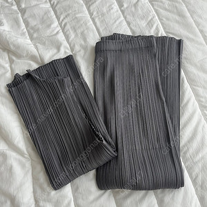 플리츠플리즈 베이직 그레이