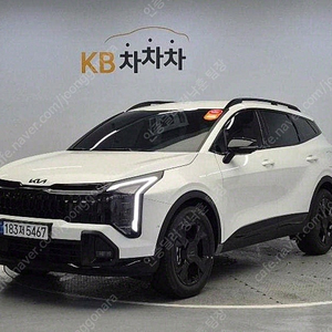 기아 스포티지 중고 스포티지 더 뉴 스포티지 중고 가격 흰색 2025년식 198km 1.6 터보HEV 2WD 시그니처 중고자동차