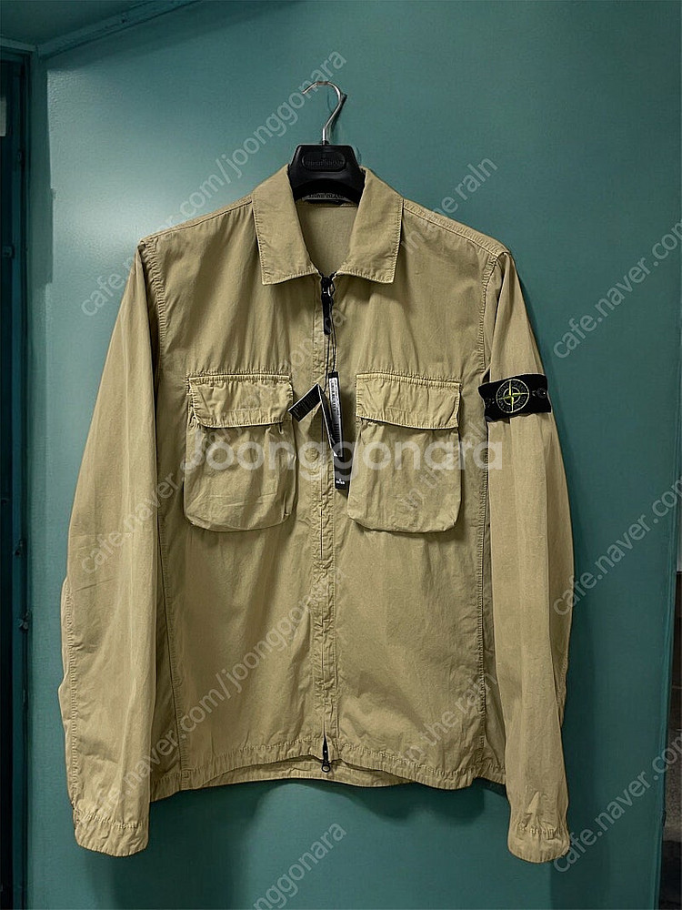 23SS 스톤아일랜드 오버셔츠 베이지 XL--0