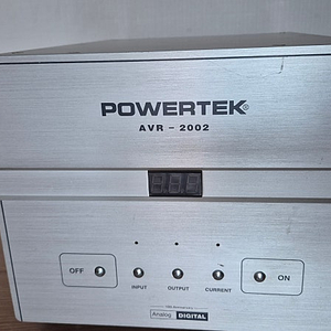 파워텍 AVR-2002 오디오 차폐트랜스 Powertek
