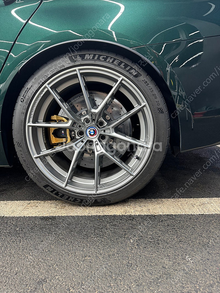 BMW M퍼포먼스 정품 휠 863M/타이어(PS4S)/...--3