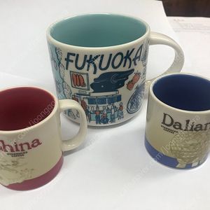 스타벅스시티컵 스타벅스머그잔 3개일괄 35000원