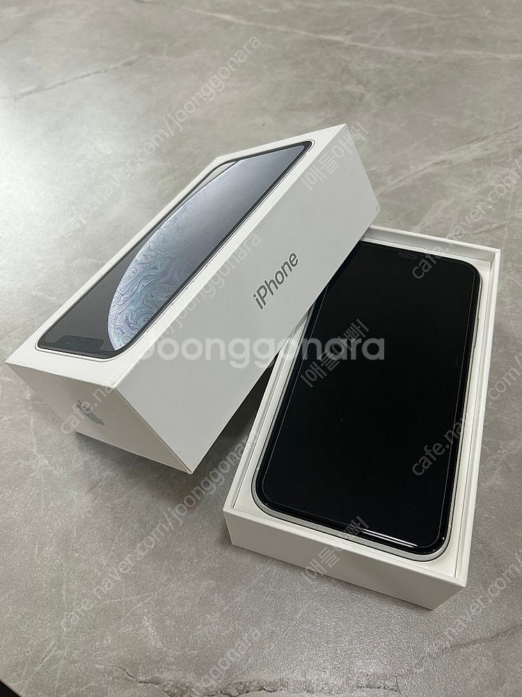아이폰XR 128G 화이트--7