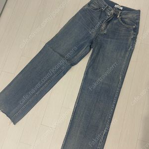 에크미 데님팬츠, 오버클래식 데님 새상품 s사이즈 미뉴에트 메이비베이비 프로스트제이 프롬비기닝 리본빛 원로그 언더비