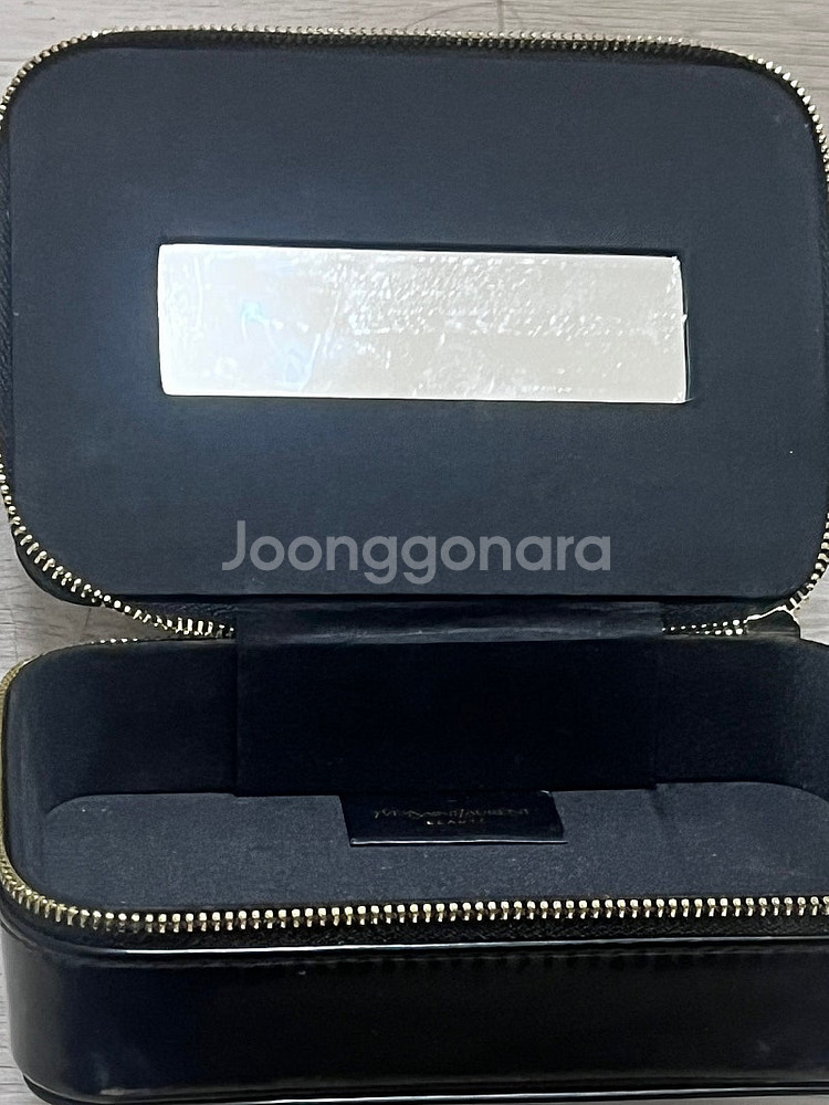 입생로랑 블랙 레이블 바니티 화장품 거울 파우치 일괄 ...--1