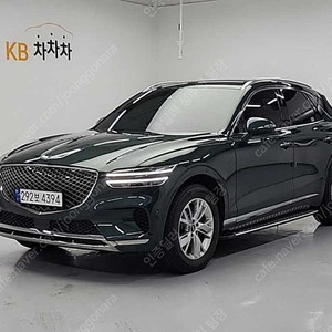 제네시스 GV70 중고차 할부 제네시스 중고차 녹색 2023년식 24,646km 2.5T 가솔린 AWD 기본형 개인사업자 차량구매