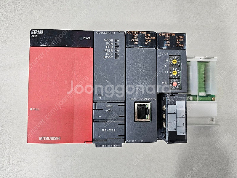 미쓰비시 PLC Q06UDHCPU, Q61P, QJ71...--0