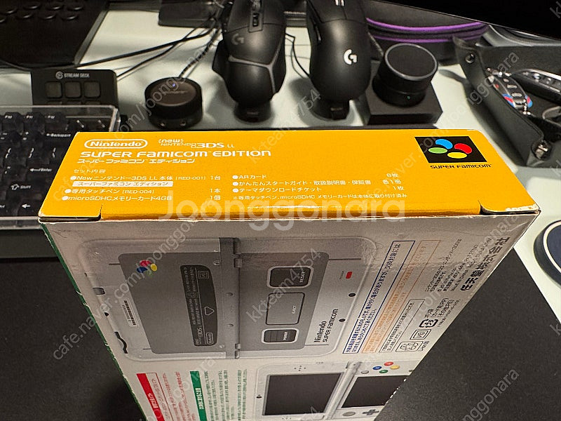 [미사용품] 뉴 3DS LL 슈퍼패미컴 에디션--8