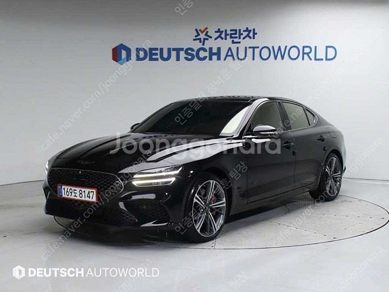 제네시스 더 뉴 G70 중고차 중고자동차 검정색 202...--0