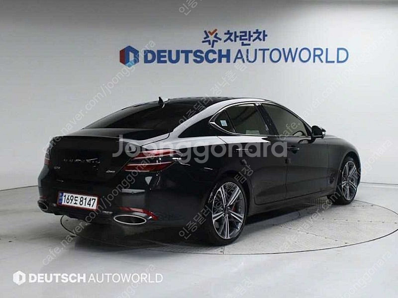 제네시스 더 뉴 G70 중고차 중고자동차 검정색 202...--3