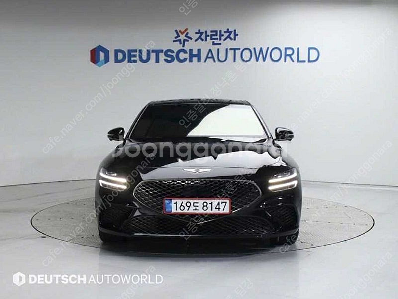 제네시스 더 뉴 G70 중고차 중고자동차 검정색 202...--4