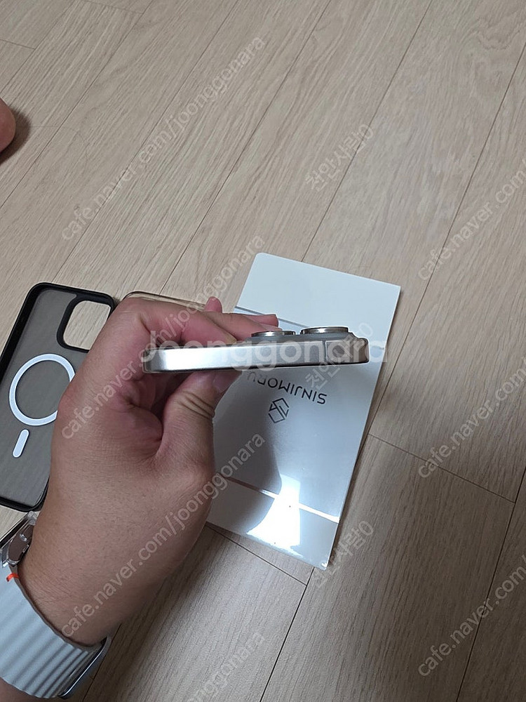 아이폰15 PRO MAX 512 내추럴티타늄 애케플--2