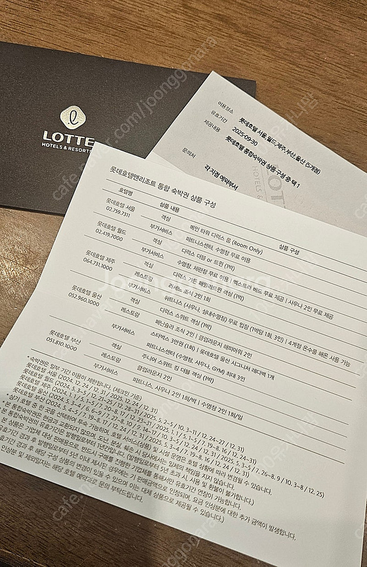 롯데호텔숙박권--0