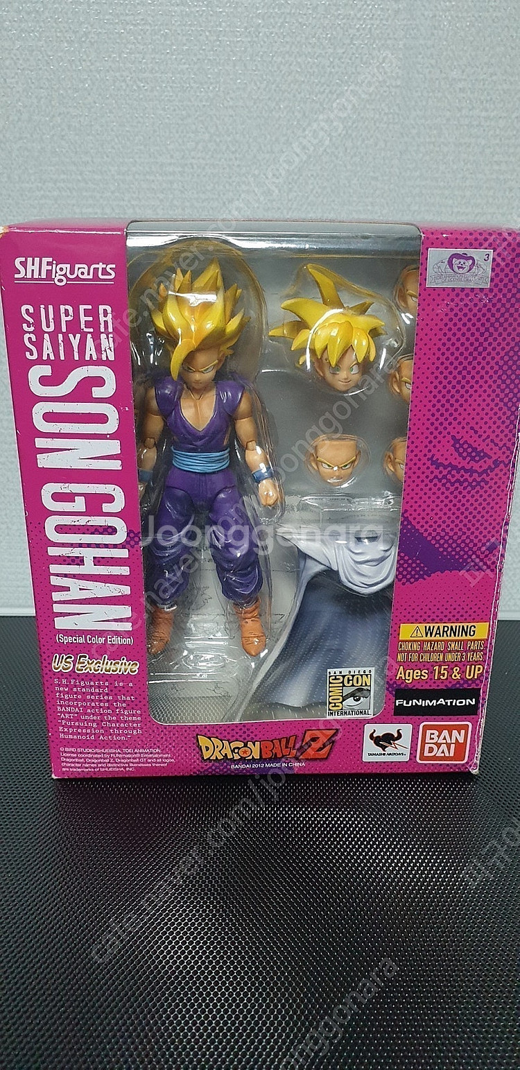 드래곤볼 SHF 2012년 초판 SDCC 초손오반 [미...--0