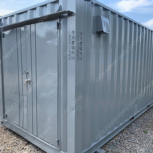 중고컨테이너 2.4*6 바닥철판, 양개문