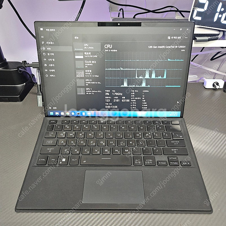 [터치노트북] Z13 i9, RTX3050TI, 16G...--0