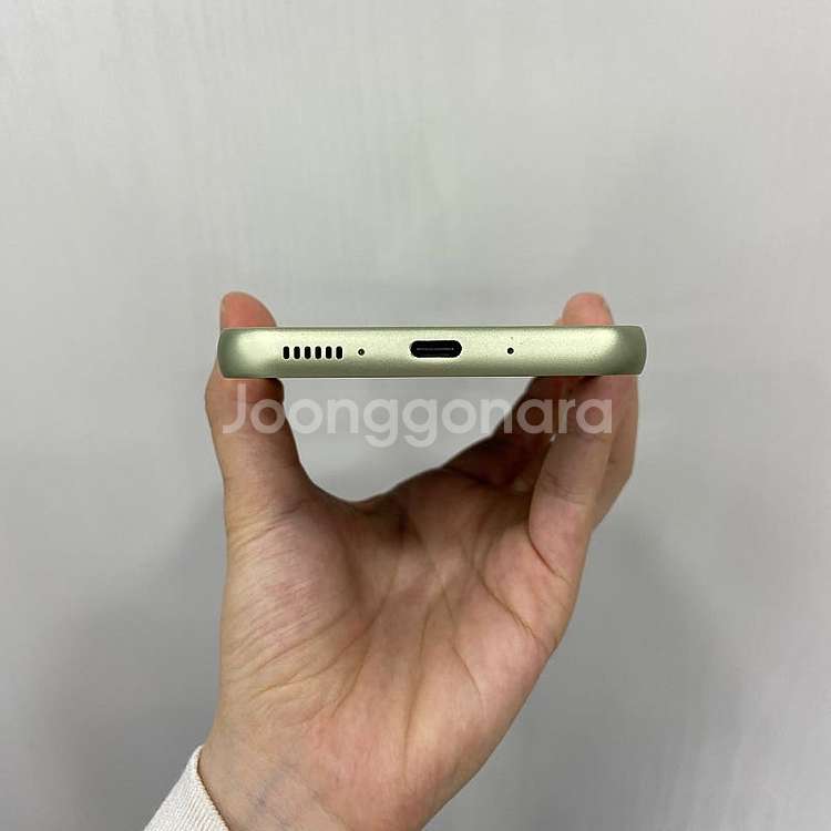93485 갤럭시퀀텀4 라임 128GB A급 부산 중고...--3
