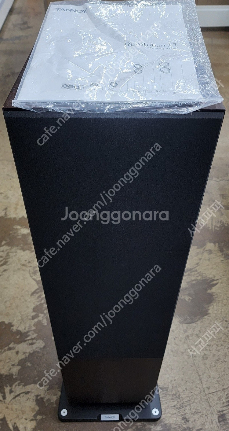 탄노이 XT 8F 톨보이 스피커 브라운 한쪽--4
