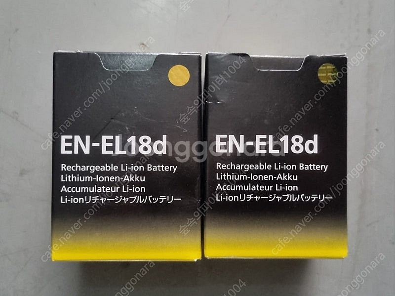 니콘정품 EN-EL18D Z9 전용배터리--0
