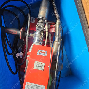 신우 플라스틱용접기 DIMCO EXTRUDER D4 압출기입니다 플라스틱 용접기 - 토출량(HDPE): 2.1~2.5kg/h - 사용 가능 재질: HDPE, PP -