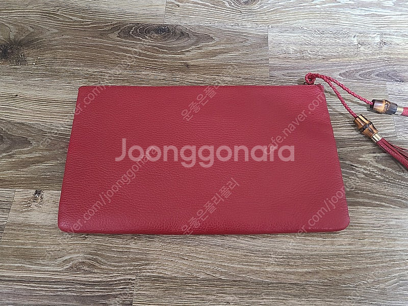 구찌 레더 클러치 밤부뱀부태슬 명품파우치 체인백 명품가...--6