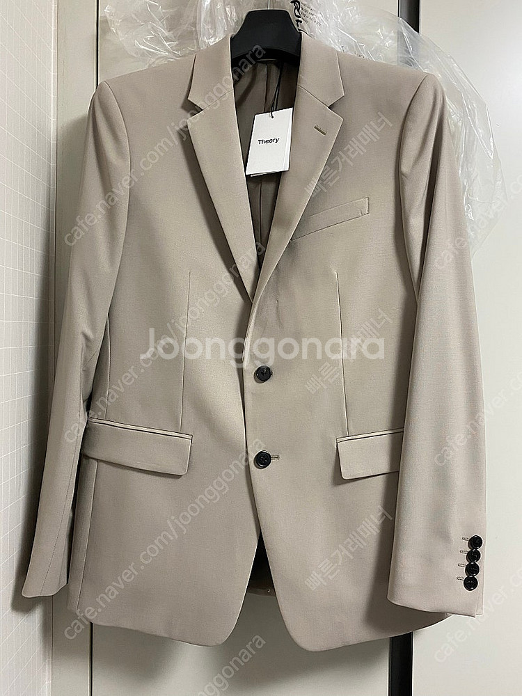 새상품)띠어리 챔버스 뉴테일러2 울블레이저 40R--1