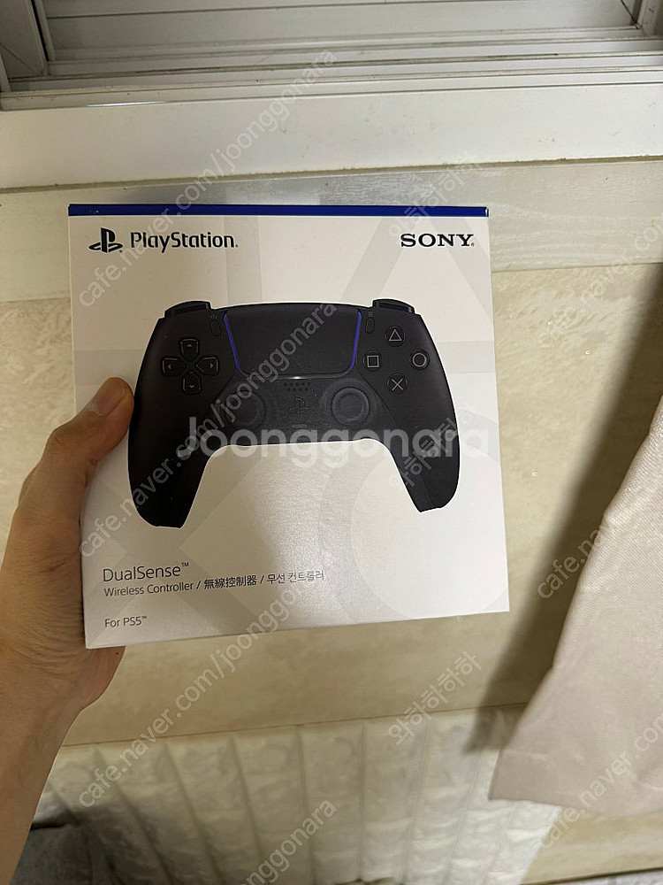 PS5 플스5 듀얼센스 블랙 미개봉 팔아요--0