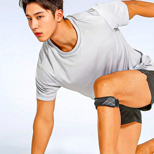 인피니티 가드 한줄 무릎보호대 러닝 무릎 슬개골 연골 관절 배드민턴 등산 마라톤 테니스 (2개)