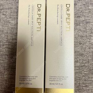 닥터펩티 센텔라 다크 스팟 솔루션 앰플 30ml 2개 새상품 무료배송