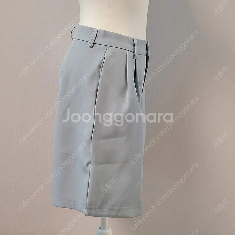 [무료배송/새상품] 여성 투턱 반팬츠 반바지 와이드핏 ...--2