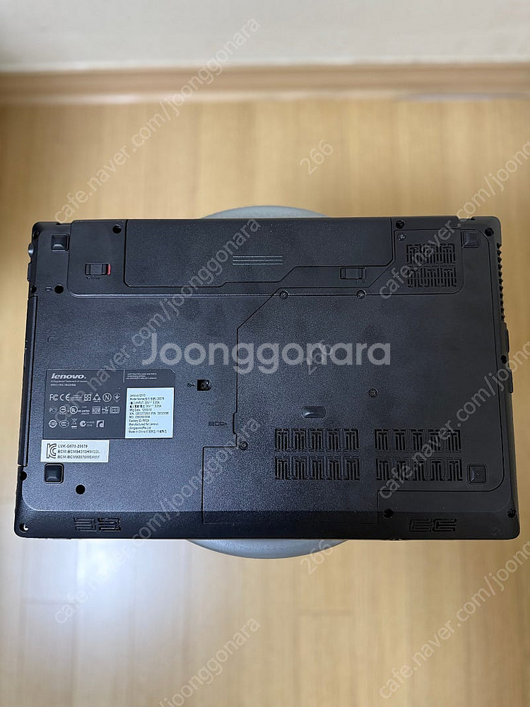 (개인,택포)LENOVO 레노버 G570 노트북--4