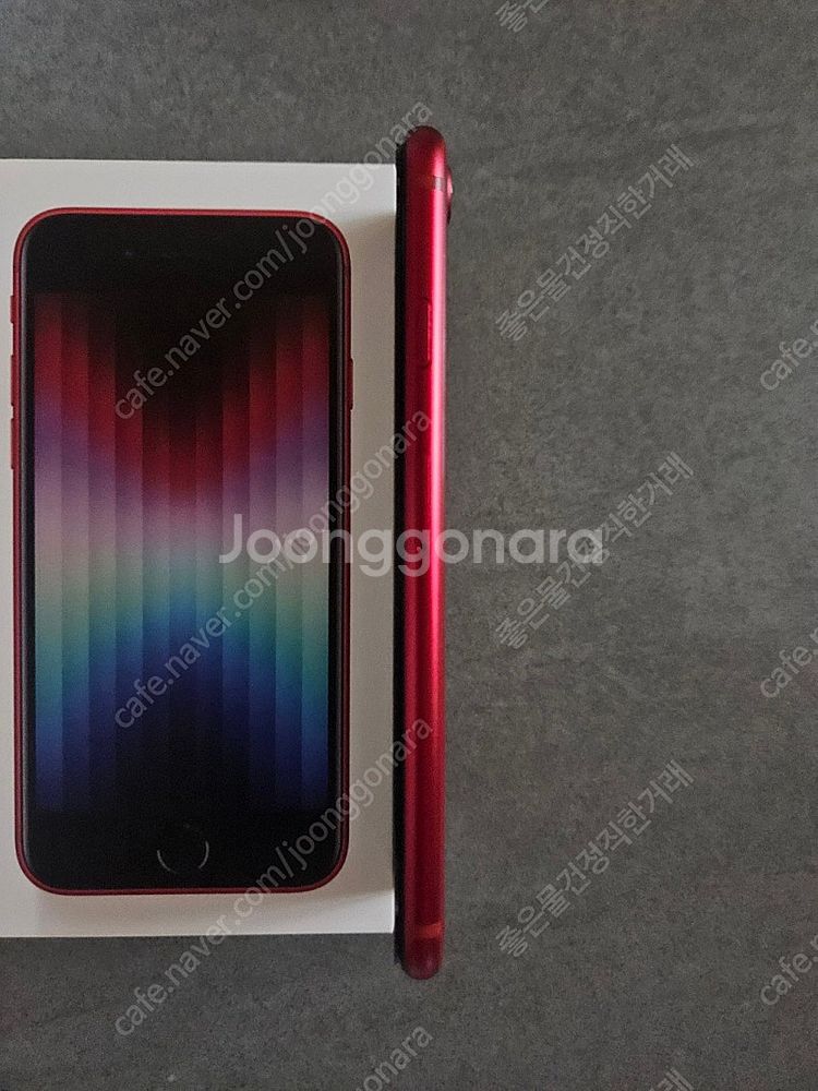 아이폰 SE3 256GB 레드 애플케어플러스 25년10...--2