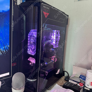 7800x3d 3090 모라 커스텀수냉 본체