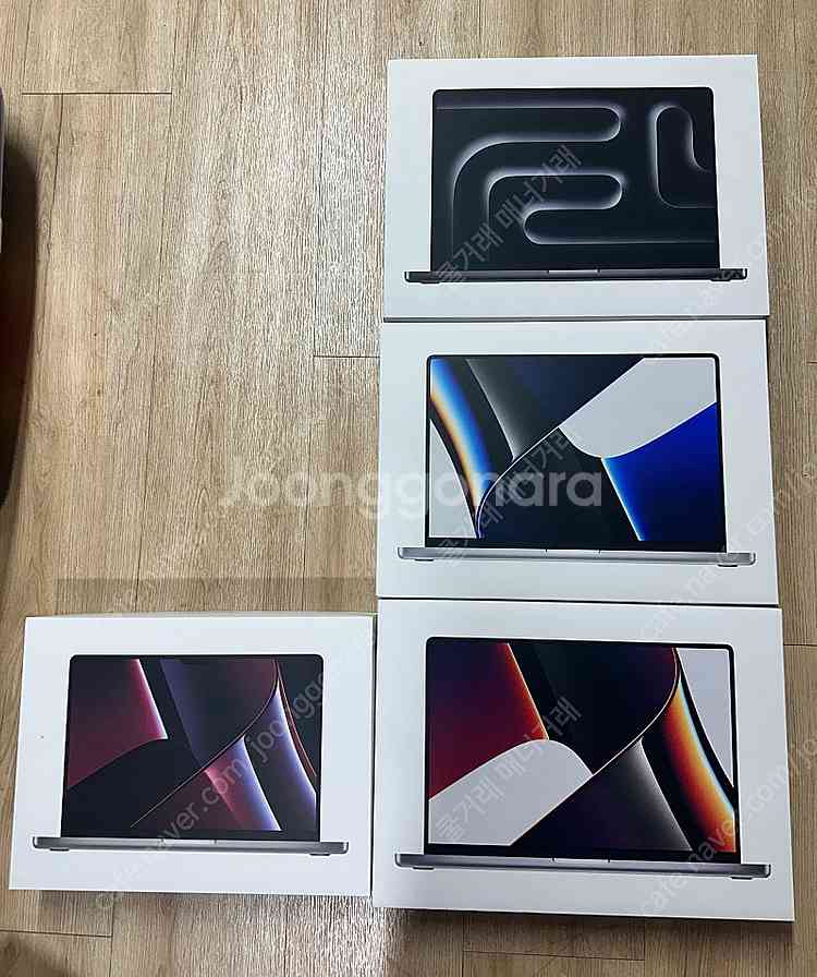 애플 맥북 프로 14 & 16인치 M pro 공박스--0